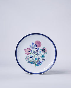 Magique by The Wishing Chair x Clay Craft – Indigo Chintz Urmi Dinner Set of 20 (Family of 6)