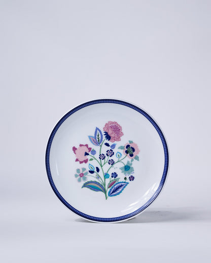 Magique by The Wishing Chair x Clay Craft – Indigo Chintz Urmi Dinner Set of 20 (Family of 6)