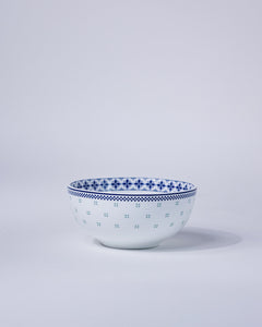 Magique by The Wishing Chair x Clay Craft – Indigo Chintz Urmi Dinner Set of 20 (Family of 6)