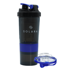 Protein Shaker Bottle with Spring Coil- 650 ML