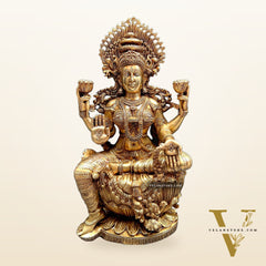 Majestic Ganesha Lakshmi Saraswati Large Sized 26"