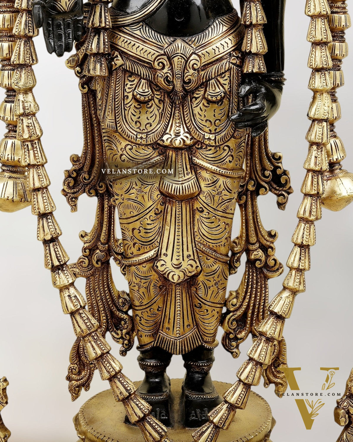 Majestic Lord Vishnu Dashavatar Bronze Statue | 30 Inch (76.2 cm)