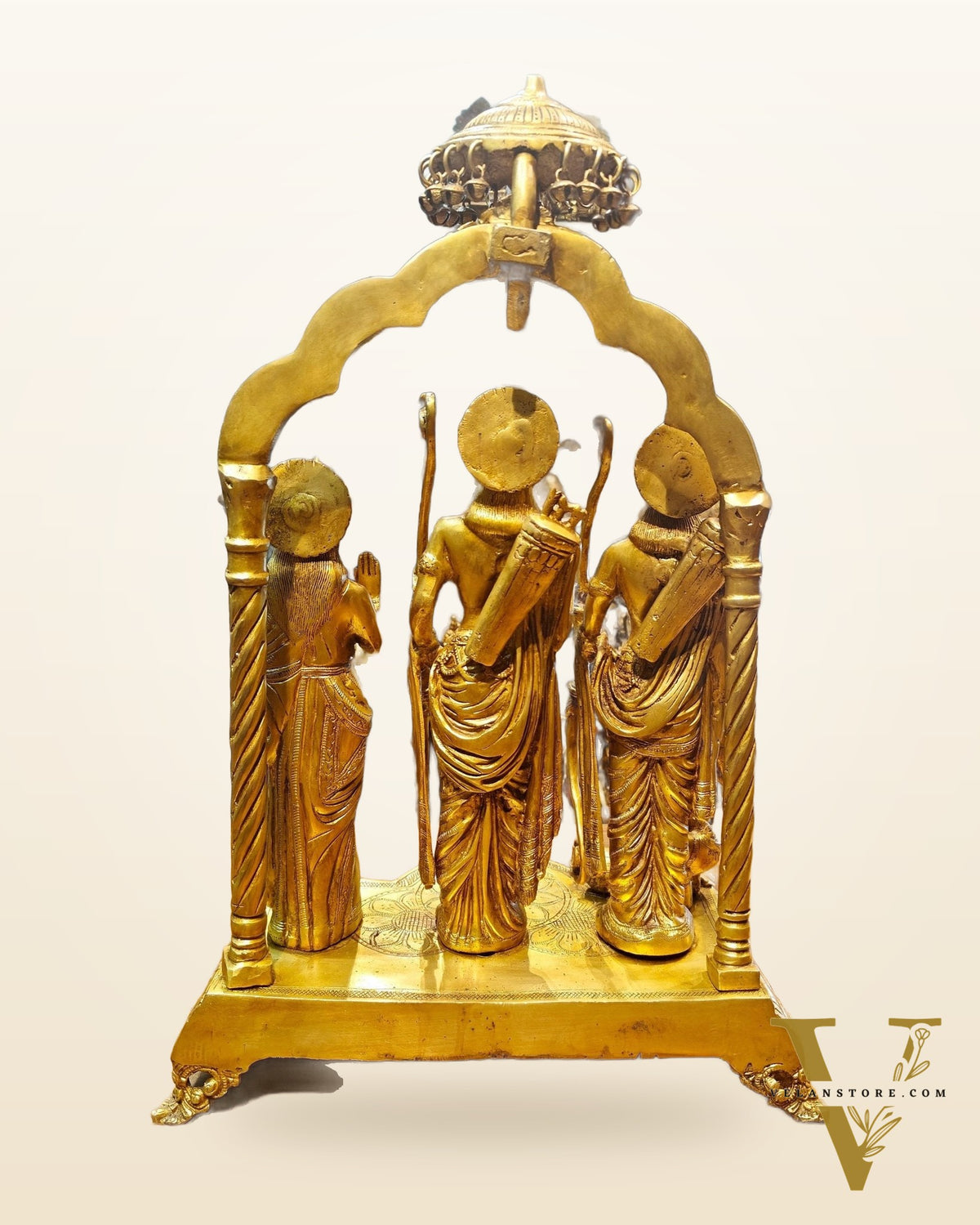 Majestic Ram Darbar Brass Idol 25 inch