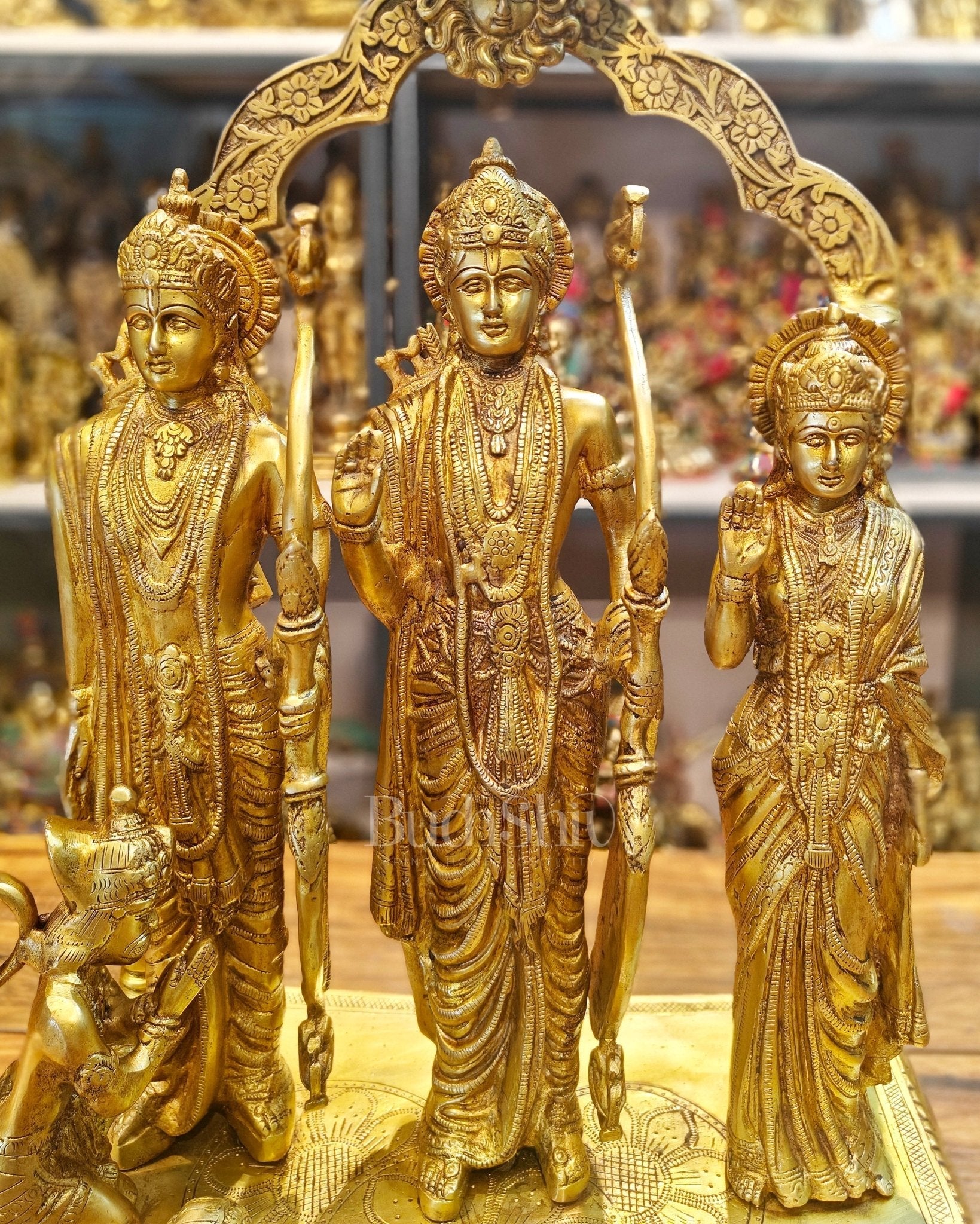 Majestic Ram Darbar Brass Idol 25 inch