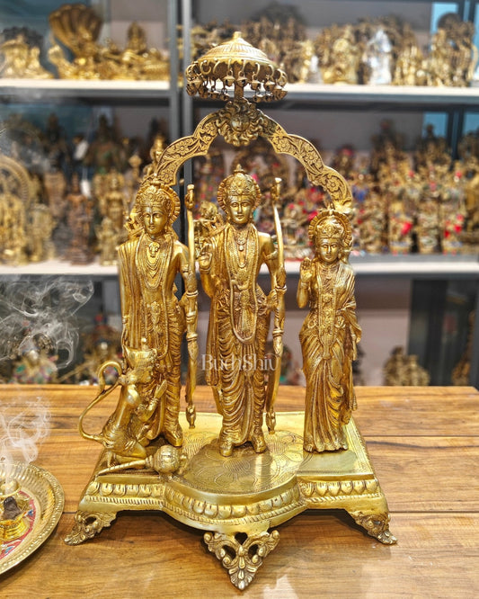 Majestic Ram Darbar Brass Idol 25 inch