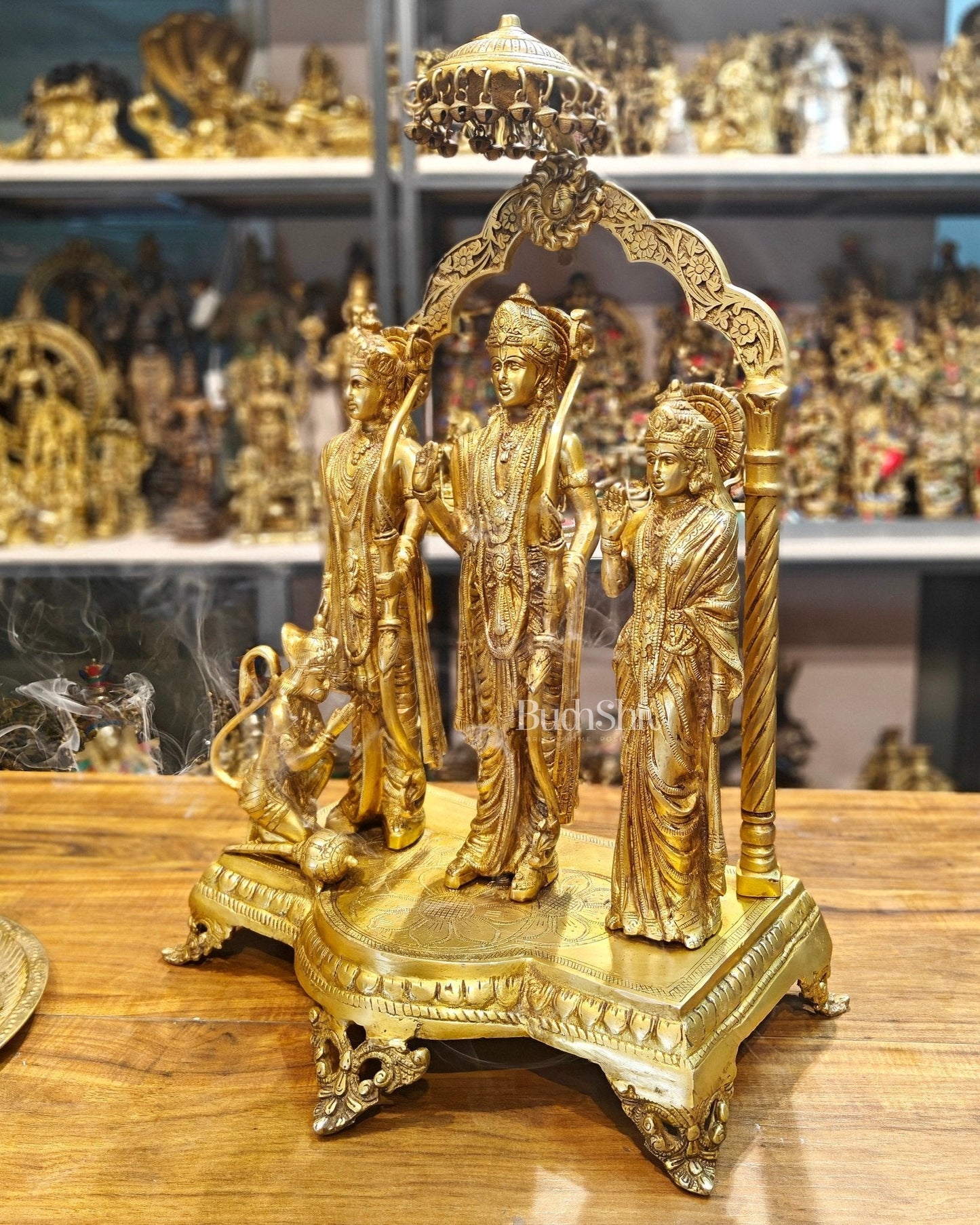 Majestic Ram Darbar Brass Idol 25 inch