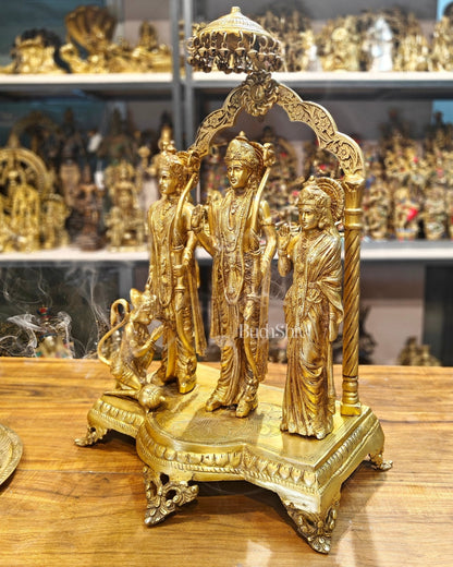 Majestic Ram Darbar Brass Idol 25 inch
