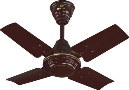 BAJAJ Maxima with 2 Year Warranty Anti Dust 600 mm Ceiling Fan (1 Star | Brown | Pack of 1)