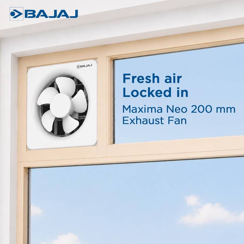 BAJAJ MAXIMA NEO 200mm Dom Exhaust 200 mm Exhaust Fan-5