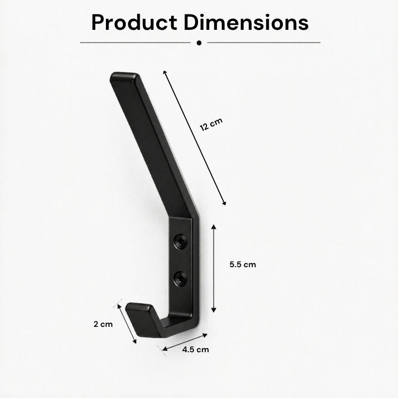 Wall Mounted Helmet Hook Rack Set of 4 – Heavy Duty Motorcycle Helmet Hats Gloves Holder Hanger