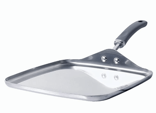 Meyer Trivantage Stainless Steel Open Square Tawa, (31612)