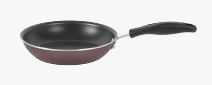 Meyer Merlot Aluminium Non-Stick Frypan | Frying Pan | Omlette pan | Fry pan with Stick Handle | Small Pan | Egg Pan | Gas and Induction Compatible| 100% Toxic Free, 20cm/ 0.96 Liters (Purple)