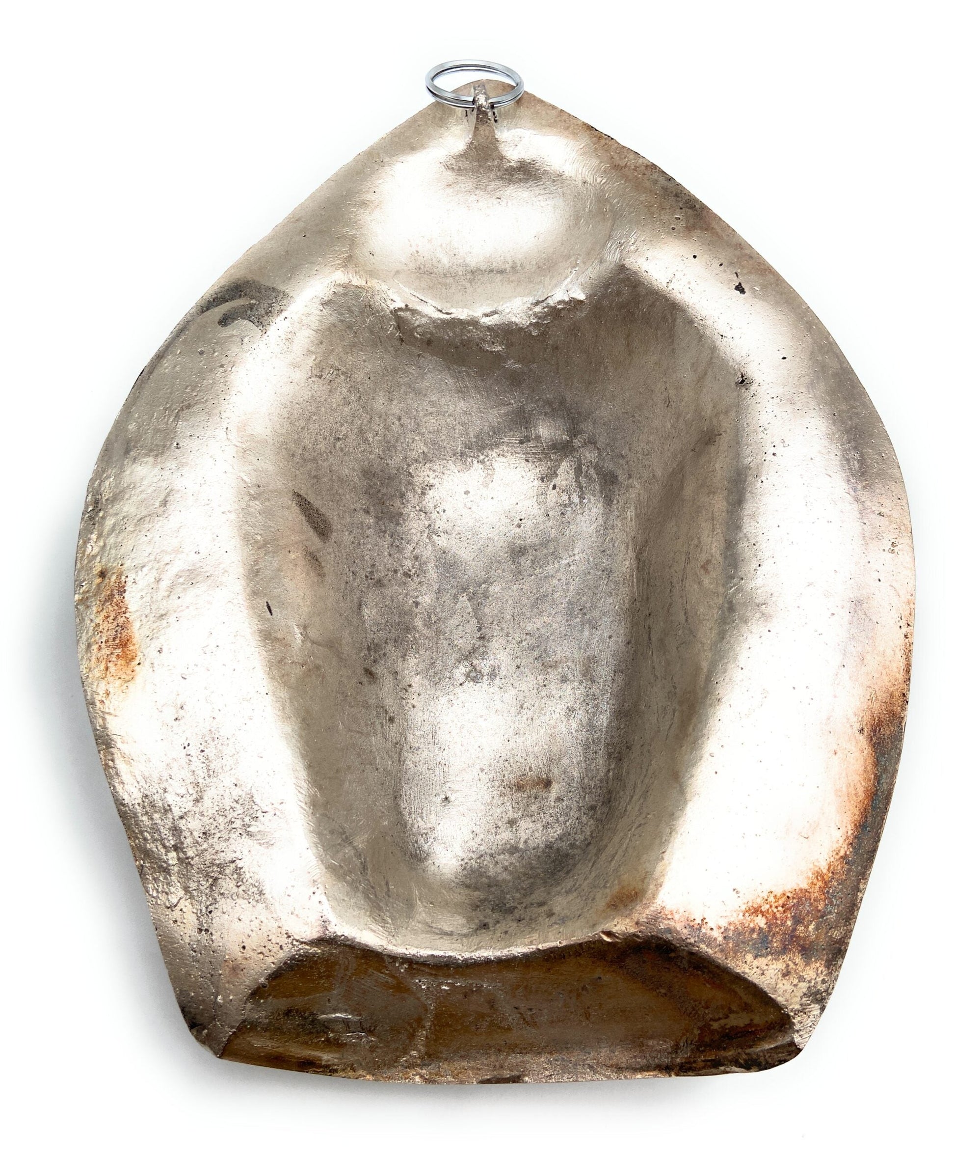 Big Buddha Mask | Buddha Wall Hanging, Silver, 11 Inch, 1 Piece