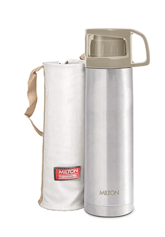 Milton Glassy 1000 Thermosteel 24 Hours Hot and Cold Water Bottle...-1