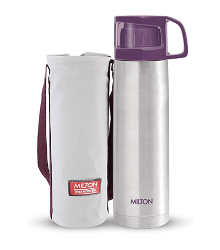 Milton Glassy 1000 Thermosteel 24 Hours Hot and Cold Water Bottle...