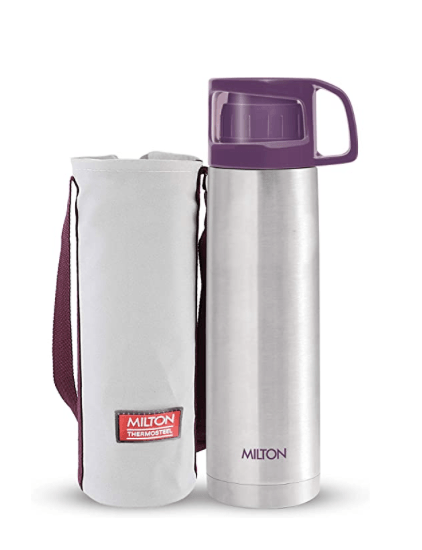 Milton Glassy 750 Thermosteel 24 Hours Hot and Cold Water Bottle...
