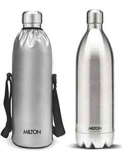 Milton Duo DLX 1500 Thermosteel 24 Hours Hot and Cold Water Bottle...-1