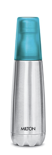 मिल्टन वर्टेक्स 750 थर्मोस्टील पानी की बोतल अटूट प्लास्टिक के साथ...