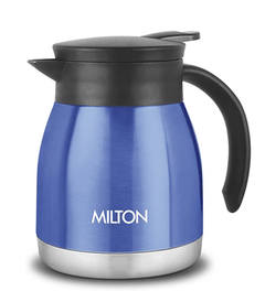 Milton Bistro 600 Thermosteel Carafe, 490 ml, Blue-1