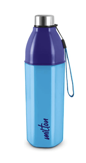 Milton Kool Hexone 900 Insulated Water Bottle, 720 ml, Blue | Leak Proof | Easy Grip | BPA Free | Easy to Carry | Odourless