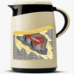 Milton Viva Tuff 1500 Insulated Inner Stainless Steel Jug, 1.35 Litre, 1 Piece | BPA Free | Hot and Cold | Easy to Carry | Leak Proof | Tea Jug | Coffee Jug | Water Jug | Hot Beverages-1