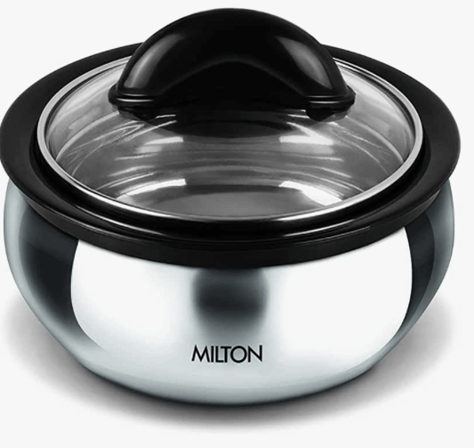 மில்டன் கிளாரியன் 1500 ஸ்டீல் கேசரோல், 1.2லி ஸ்டீல்ப்ளைன் 