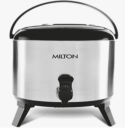 Milton Stellar 6 Thermosteel Water Jug, 5.7 Litres, Steelplain