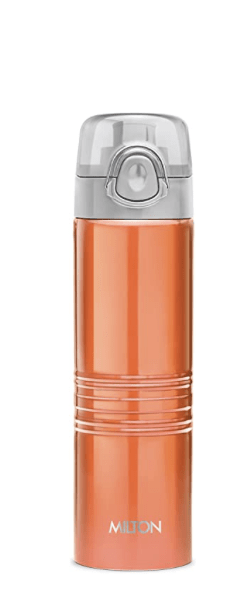 Milton Vogue 750 Stainless Steel Water Bottle, 750 ml, Orange | Leak Proof | Office Bottle | Gym Bottle | Home | Kitchen | Hiking | Treking Bottle | Travel Bottle