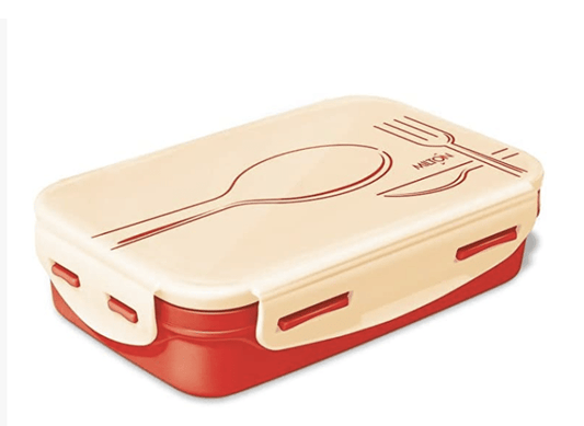 Milton Stainless Steel Tifin Box, 550 ml, Orange/Peach