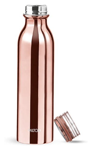 Milton Glitz 750 Vacuum Insulated Thermosteel Bottle, 710 ml, 1 Piece, Rose Gold