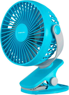 BAJAJ Mini USB Rechargeable Multi Clip 110 mm Personal Fan-2