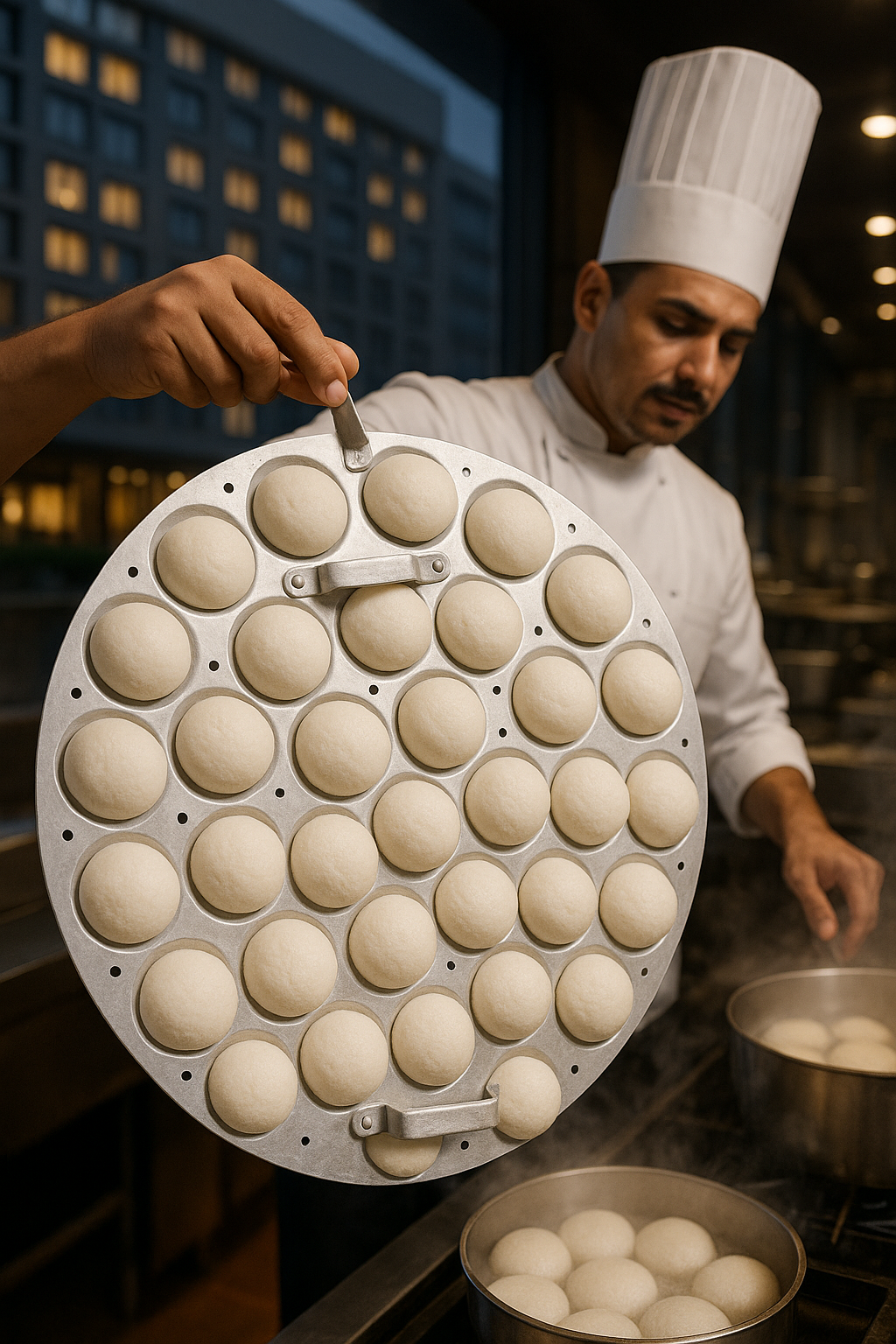 ALUMINIUM MINI IDLI STEAMER PANAI-9
