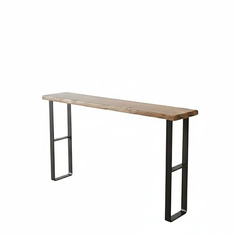 Artisan Mirror Live Edge Console Table