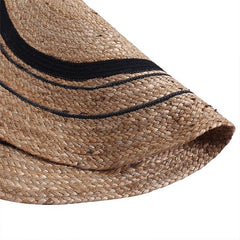 Modern Jute Stripe Delight Rug