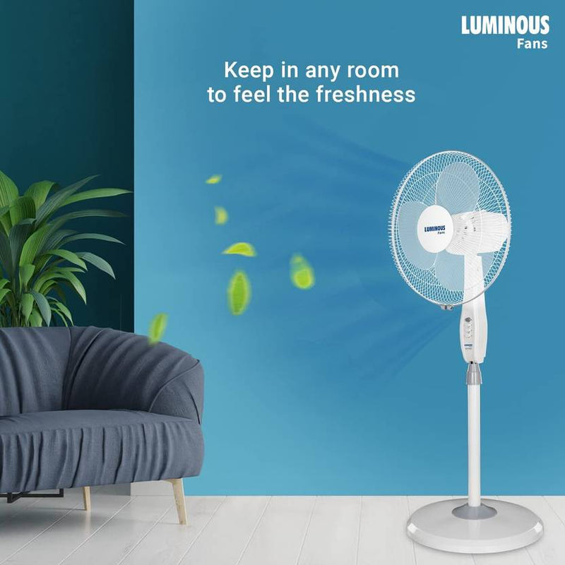 LUMINOUS Mojo Plus Silent Operation 400 mm Pedestal Fan-5