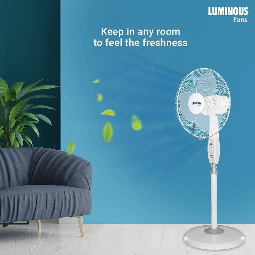 LUMINOUS Mojo Plus Silent Operation 400 mm Pedestal Fan-5