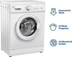 Midea 6 kg Fully Automatic Front Load Washing Machine with In-built Heater White (MWMFL060HEF)-2