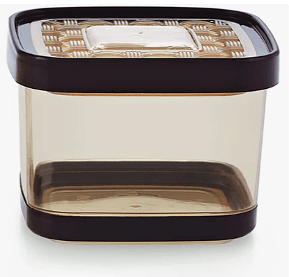 Nakoda 00 Della Storage Container & Organizer Set for Kitchen, Refrigerator & Home Use,180 ml Set Of 6 Pcs