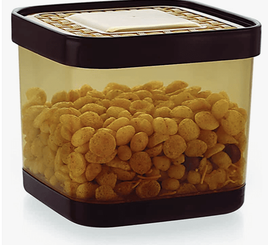 नाकोडा 222 डेला स्टोरेज कंटेनर और ऑर्गनाइज़र सेट किचन, रेफ्रिजरेटर और घरेलू उपयोग के लिए, 700 मिलीलीटर 3 पीस का सेट