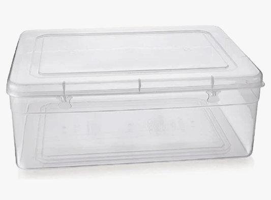 नाकोडा 1300 इनोवा प्लास्टिक कंटेनर घरेलू भंडारण के लिए, रंग भिन्न हो सकते हैं -14000 मिलीलीटर