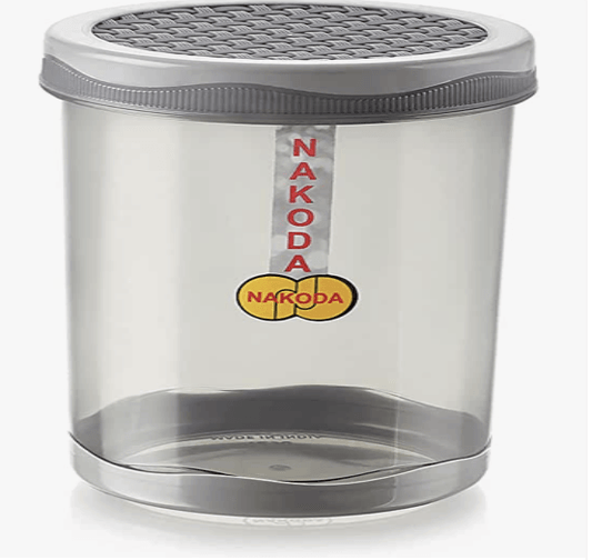 नाकोडा प्लूटो स्टोरेज कंटेनर और ऑर्गनाइज़र सेट किचन, रेफ्रिजरेटर और घरेलू उपयोग के लिए, 2000 मिलीलीटर 3 पीस का सेट