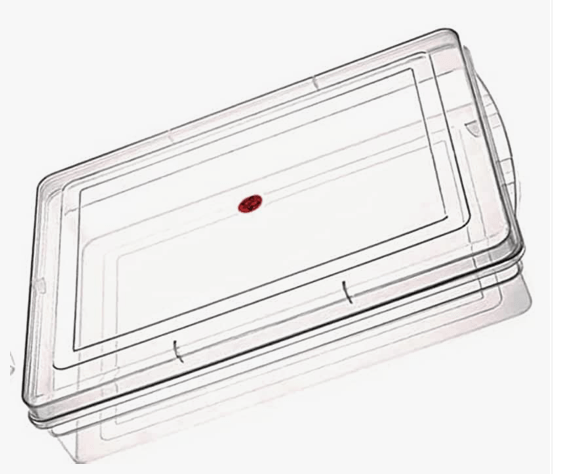 Nakoda 222 Jumbo Storage Box for Multipurpose Use ,Transparent - 12500 ml