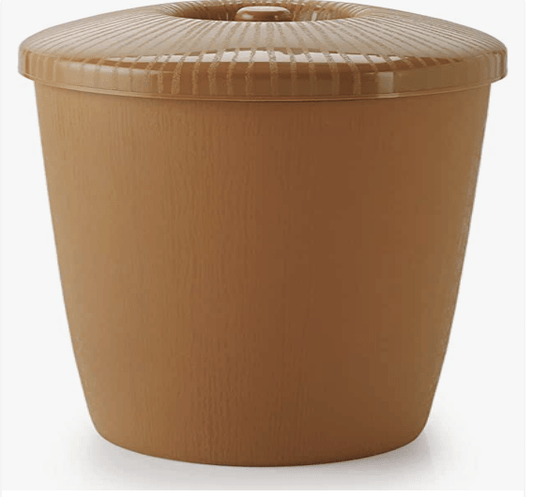 Nakoda Ringo Waste paper Small Basket for Office use, School, Bedroom, Kids Room, Home, Multi Purpose, 7.5 litre color may vary