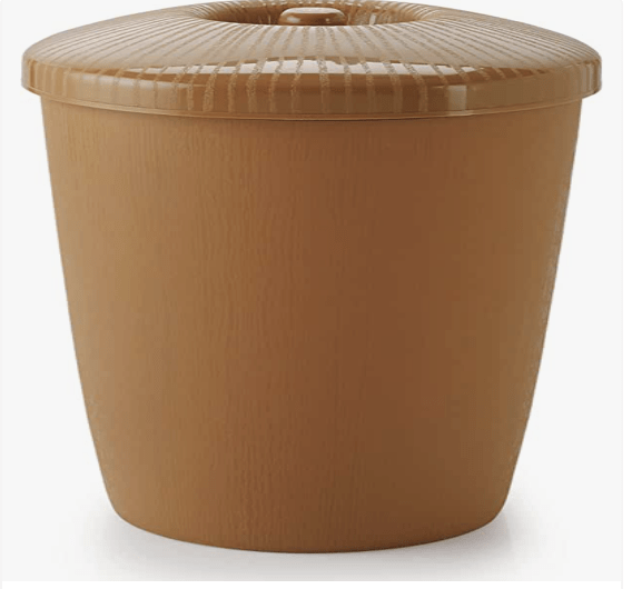 Nakoda Ringo Waste paper Small Basket for Office use, School, Bedroom, Kids Room, Home, Multi Purpose, 7.5 litre color may vary-1