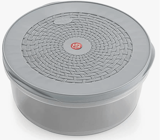 नाकोडा 111 क्रिस्टल स्टोरेज कंटेनर और ऑर्गनाइज़र सेट, किचन, रेफ्रिजरेटर और घरेलू उपयोग के लिए, 1.4 लीटर 