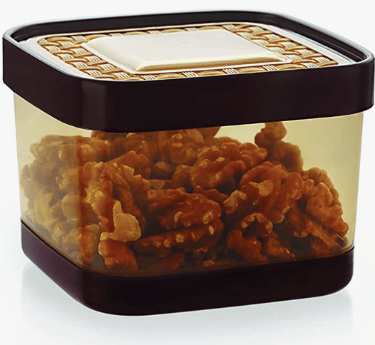 नाकोडा 111 डेला स्टोरेज कंटेनर और ऑर्गनाइज़र सेट किचन, रेफ्रिजरेटर और घरेलू उपयोग के लिए, 500 मिलीलीटर 3 पीस का सेट