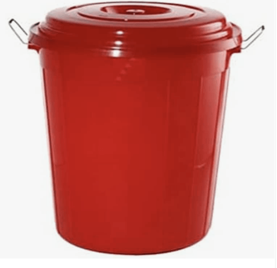 Nakoda Modern Round Bucket with Lid 60 Litre-1