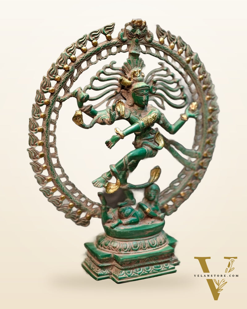 Nataraja Antique style Brass Statue | 20" Height