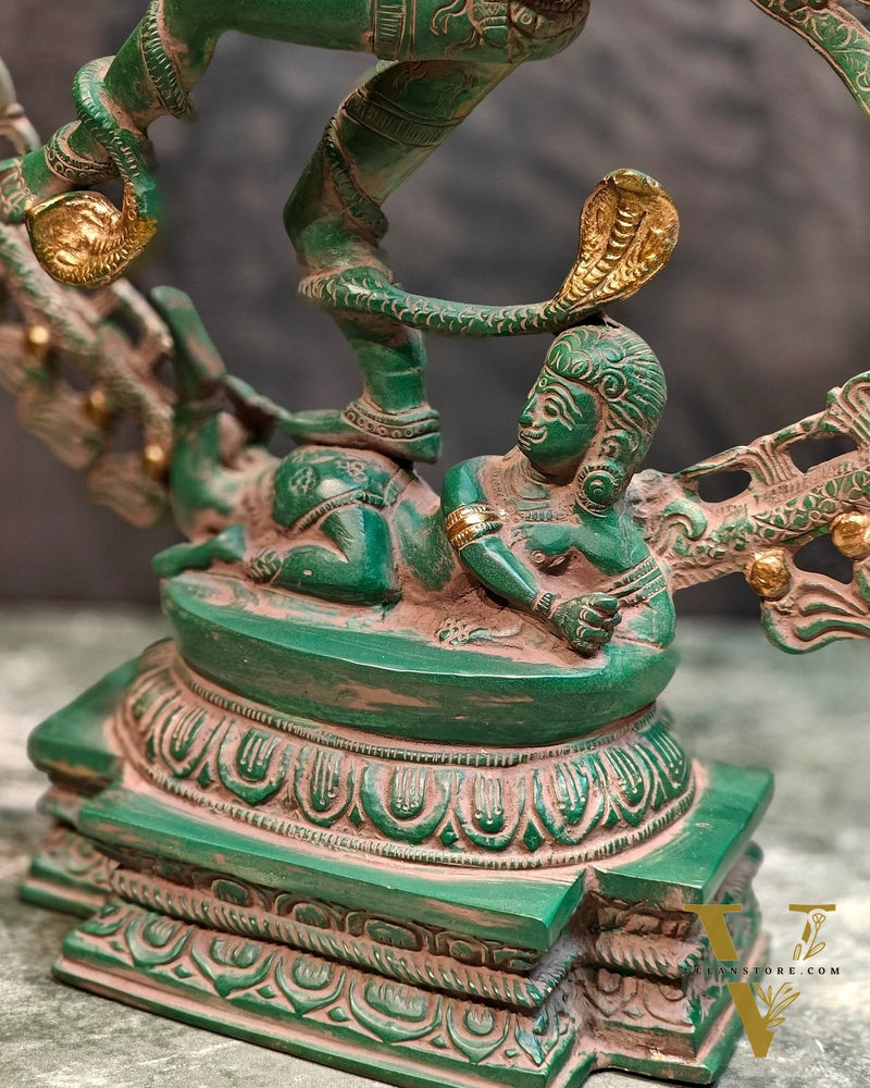 Nataraja Antique style Brass Statue | 20" Height