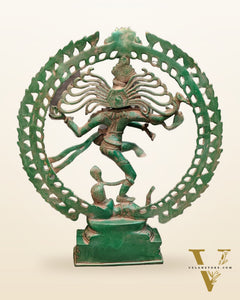 Nataraja Antique style Brass Statue | 20" Height
